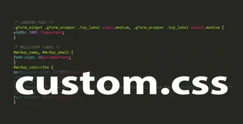 How To Use a Custom Stylesheet in WordPress